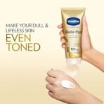 Vaseline Gluta-Hya Flawless Glow Lotion for Face & Body | Gives Brighter Skin | Glutathione & Pro-Retinol Infused Moisturizer, 200ml - Fast UK Delivery - Image 7