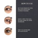 Just Herbs Retractable 2 in 1 Herbal Eyeliner + Kajal with Almond Oil & Vitamin E, 11 Hour Stay, Singlestroke, Smudgeproof & Fadeproof - Black 0.3g - Fast UK Delivery - Image 7