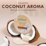 mCaffeine Coconut Cookie Body Scrub for Exfoliation & Tan Removal with Coffee, Coconut Milk, Apricot & Shea Butter | Reduce Skin Darkness | Calming Coconut Aroma | Glowing Skin For Men & Women - 175g - Fast UK Delivery - Image 4