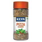 Keya Pizza Seasoning | All Natural & Healthy Spice Blend for Pizza, Pasta & More | Glass Bottle | Premium Herbs and Spices | Contains Freeze dried herbs| Export Quality | No Preservatives | The rich aroma that lasts | 45g - Fast UK Delivery - Image 2