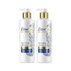 Dove Beautiful Curls Sulphate Free Hydrating Shampoo 380ml + Conditioner 380ml, (Combo Pack)| No Parabens & Dyes | Made for Curly Hair, With Tri-Moisture Essence for smooth, shiny, bouncy curls - Fast UK Delivery - Image 2