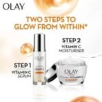 Olay Vitamin C Face Cream with SPF30 l Brightens Skin and Reveals Glow | Smooth Texture with Niacinamide l Paraben and Sulphate Free | Normal, Oily, Dry and Combination Skin l 50g - Fast UK Delivery - Image 6