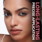 MILA Beaute Ultimate Eyeliner | Water Resistant & Quick Dying Eyeliner | Intense Color with Long Lasting Formula | 6ml Black - Fast UK Delivery - Image 5