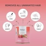 Raaga Professional Liposoluble Body Wax | Strawberry (Contains Imported Ingredient) | Dermatologically Tested, Colophony Free | For All Skin Types (800 ml) - Fast UK Delivery - Image 6