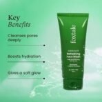 Foxtale Refreshing Face Wash for Deep Cleansing with Niacinamide, Hydrates & Brightens, Non-Drying Cleanser for Glowing Skin, Men & Women, For All Skin Types - 100 ml - Fast UK Delivery - Image 4
