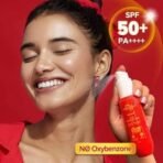 Aqualogica Detan+ Smoothie Face Wash With Cherry Tomato & Glycolic Acid For Tan Removal (100Ml) + Detan+ Dewy Sunscreen Spray (100 Ml) |Gently Cleanses | | Spf 50 | Protects All Skin, 2 Count - Fast UK Delivery - Image 4