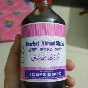 uk41wPp6eZdL-1.jpg REX REMEDIES SHARBAT AHMAD SHAHI (200ml pack of 3) COMES WITH SHANDAAR ROSE WATER - Image 1