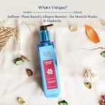 Blue Nectar Stretch Mark Cream for Pregnancy with Shea,Cocoa & Mango butter | Plant Based Moisturizing Body Lotion with Rose, Turmeric & Nalpamaradi Oil (12 Herbs, 200 ml) - Image 3