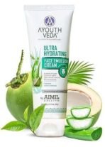 Ayouthveda Ultra Hydrating Face Emulsion Cream 60 Gm With Aloe Vera & Coconut Water | Best Hydrating Face Cream for Women and Men | Prevent Dark spots, Blackheads and Blemishes | All Skin Types (Pack Of 1; 60G) - Fast UK Delivery - Image 2