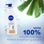 NIVEA Aloe Protection Body Lotion 400 ml | SPF 15 | Aloe Vera Extracts | Dep Moisture Serum | Men and Women | All Skin Type - Fast UK Delivery - Image 7