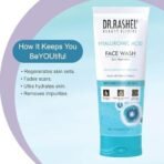 DR.RASHEL Hyaluronic Acid Face Wash For Men & Women Concentrate for Deep Cleansing & Clove Purifying Face Wash With Natural Ingredients Suitable For All Skin Oily to Normal - 100 ML - Fast UK Delivery - Image 6