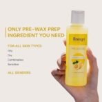 Raaga Professional Pre Wax Gel with Refreshing Lemon and Cocoa Butter for All Skin Types | Prepares Skin for Waxing and Smoother Hair Removal (250 ml) - Fast UK Delivery - Image 7