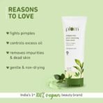 Plum Green Tea Pore Cleansing Face Wash for Oily, Acne Prone, Dry & Combination Skin | with Glycolic Acid | Fight Pimples & Control Excess Oil | Gentle Exfoliating & Non-Drying | Women & Men | 100ml - Fast UK Delivery - Image 4