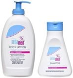 Sebamed Baby Lotion, 400ml & Baby (Children) Shampoo 150ml Combo - Fast UK Delivery - Image 2
