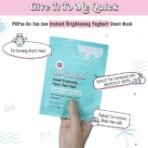 MyGlamm POPXO DE-TAN JAM INSTANT BRIGHTENING YOGHURT SHEET MASK-25ML - Fast UK Delivery - Image 5