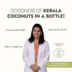 Kapiva Virgin Cold-Pressed Coconut Oil 250ml | 100% Pure, Unrefined, Organic & Edible | For Cooking, Skin & Baby Care, Oil Pulling | Coconut Oil For Hair | Keto Friendly - Fast UK Delivery - Image 4