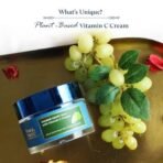 Blue Nectar Vitamin C Face Moisturizer for Oily & Acne Prone Skin with Grapeseed | Oil-Free | Plant Based Vit C Lightweight Cream for Men (19 herbs, 50g) - Fast UK Delivery - Image 3