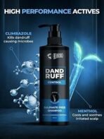 Beardo Dandruff Control Sulphate Free Shampoo for men 200 ml | Anti Dandruff | Sulphate and Paraben Free | Climbazole, Menthol & Biotin for Dandruff Control & Itchy Scalp - Fast UK Delivery - Image 4