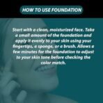 Fashion Colour Color Changing Foundation | Infused With Hyaluronic Acid | Radiant Skin | Flawless Color Changing With Satin Finish, Makeup Base, Long Lasting Waterproof Liquid Foundation For Face Makeup (IVORY, 40g) - Fast UK Delivery - Image 7