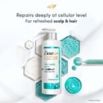Dove Hair Therapy Dry Scalp Care Moisturizing Conditioner, Sulphate Free, No Parabens & Dyes, With Niacinamide, 380 ml - Fast UK Delivery - Image 6
