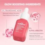 mCaffeine CLEAR GLOW 3% Tranexamic, 2% Alpha Arbutin Advanced Pigmentation Serum Treatment For Melasma, Dark Spots, Scars & Evens Skin Tone Non-Sticky & Absorbs Fast | For Men & Women - 20ml - Fast UK Delivery - Image 5