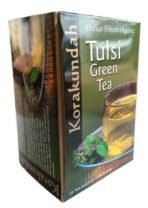 KORAKUNDAH Organic Green Tea 100g | KORAKUNDAH Tulsi Green Tea 25 Dip Bags | Pack of 2 | Total 125g | India's Finest Chamraj Nilgiri Tea - Fast UK Delivery - Image 7