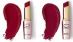 LAKME Lipstick Burgundy Passion (Matte) & LAKME Lip Color Deep Wine (Matte) - Fast UK Delivery - Image 2
