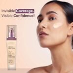 Hilary Rhoda High Definition Foundation | Hides Pores & Blemishes | HD Foundation For All Skin Types | Blendable Formula | Matte & Natural Finish High Coverage | 33ml (Natural Beige| Shade 03) - Fast UK Delivery - Image 5
