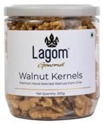Lagom Gourmet Chilean Walnut Kernels 200g | All Natural | No Preservatives | No Additives | Gluten Free | Vegan | Plant Based | Non GMO | Walnuts Dry Fruit | Walnuts Without Shell | Akhrot Giri - Fast UK Delivery - Image 2