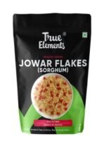 True Elements Jowar Flakes 450gm - Plain Jowar Flakes | Fiber Rich Jowar Flakes | Millet Flakes for Breakfast | Healthy Cereal for Breakfast | Gluten Free - Fast UK Delivery - Image 2