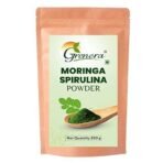 Grenera Moringa Spirulina Powder 250gram | Made with Pure Moringa and Spirulina Powder | Natural super food | Non-GMO, Gluten free | Moringa Spirulina blend - Image 2