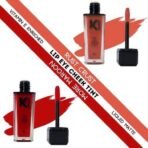 KINDED Lip Eye and Cheek Tint Combo for Women Girls Longlasting Moisturizing Vitamin E Liquid Lip Colour Lipstick Eyeshadow Blush (Matte Finish, Rust Crust & More Maroon, 9 ml each) - Fast UK Delivery - Image 3