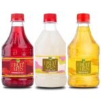 Dhampure Speciality Kids Mocktail Syrups - Pomegranate Salt, Citrus Litchi, Passion Fruit Syrup Flavoured Syrups - 900Ml (3 X 300Ml) | Makes 12-15 Drinks Per Bottle - Fast UK Delivery - Image 2