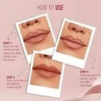 Hilary Rhoda Matte About You Lipstick | Long Lasting & Highly Pigmented Lipstick | Glides Smoothly | Matte Finish | One Stroke Application | Cruelty-Free & Vegan - 3g (Caramel Kiss - Shade 12) - Fast UK Delivery - Image 7