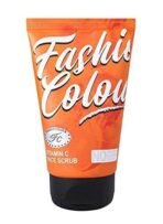 FASHION COLOUR Vitamin C Face Scrub | Enriched With Lemon & Orange | Gentle Exfoliation & Daily Removal Of Dead Skin | All-Natural, Non-Toxic | All Skin Types | 130gm - Fast UK Delivery - Image 2