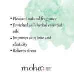 moha: Rejuvenating Massage Oil with Jojoba Oil, Almond Oil and Olive Oil For De-stresses and Tones the Skin -100ml (Pack of 1) - Fast UK Delivery - Image 5
