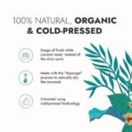 Kapiva Virgin Cold-Pressed Coconut Oil 250ml | 100% Pure, Unrefined, Organic & Edible | For Cooking, Skin & Baby Care, Oil Pulling | Coconut Oil For Hair | Keto Friendly - Fast UK Delivery - Image 6