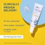 Plum 2% Niacinamide & Rice Water Sunscreen SPF 50 PA+++ | for Oily, Dry & Combination Skin | UVA/UVB Protection | Reduces Tan & Brightens Skin | No White Cast & Non-Sticky | for Women & Men | 50g - Fast UK Delivery - Image 3