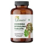 Grenera Moringa Spirulina Tablet-120 Tablets | Made with Pure Moringa and Spirulina Powder | Natural super food | Non-GMO, Gluten free - Image 2