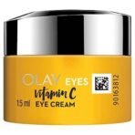 olay eye cream | Reduces Dark Circle, Wrinkles and Puffiness | With Peptides and Niacinamide | Normal, Oily, Dry & Combination Skin l Paraben & Sulphate free | 15ml (Vitamin c) - Image 5