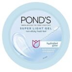 POND'S Super Light Gel Oil Free Face Moisturizer 100 g | With Hyaluronic Acid & Vitamin E for Fresh Glowing Skin & 24 hr Hydration - Daily Use - Fast UK Delivery - Image 2