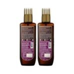 WOW Skin Science Onion Black Seed Hair Oil|WITH COMB APPLICATOR|Controls Hair Fall|NO Mineral Oil, Silicones, Cooking Oil & Synthetic Fragrance|200mL|Pack of 2 - Fast UK Delivery - Image 3