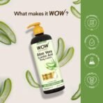 WOW Skin Science Aloe Vera Body Lotion for Ultra Light Hydration - All Skin Type - 400ml - Fast UK Delivery - Image 6