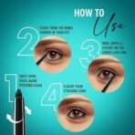 LAKME Eyeconic Black Kajal 0.35 g (Combo Pack of 2) Matte Kohl Liner in a Twist Up Pencil - Waterproof, Smudge Proof & Long Lasting Eye Makeup - Fast UK Delivery - Image 7