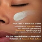 mCaffeine Niacinamide and Hyaluronic Acid Sunscreen SPF 50++ for Oily Skin | Mattifying, Zero White Care, Water Resistant & Non Sticky Sunscreen for Women & Men | Prevents Tan & UV Damage - 50ml - Fast UK Delivery - Image 6