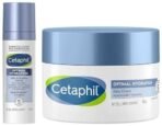 Cetaphil Optimal Hydration Daily Cream 50g Lightweight Moisturizer & Fast Absorption Hyaluronic Acid Blue Daisy Extract Niacinamide Optimal Hydration Lightweight Serum 30 ml - Fast UK Delivery - Image 2