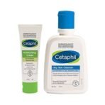 Cetaphil Moisturising Cream 80g and Oily Skin Cleanser 125ml Combo - Fast UK Delivery - Image 2