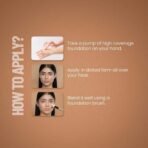 Swiss Beauty High Performance Foundation | Water-Resistant | Medium To Buildable Coverage Liquid Dewy Finish | Lightweight | Easy To Blend | With Vitamin C & Niacinamide | 02 Rose Blush, 55G - Fast UK Delivery - Image 7