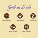 Plum BodyLovin' Vanilla Vibes Sugar Body Scrub | The Ideal Winter Body Scrub | Brazil Nut Oil | Skin Brightening | Deep Moisturization | 100% Vegan - Fast UK Delivery - Image 7