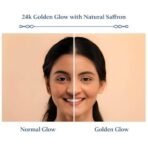 Blue Nectar 24k Gold Serum for Glowing Skin | Natural Kumkumadi Oil Serum for Face Infused with 24K Gold | Ayurvedic Face Serum for Skin Brightening and Skin Firming (24 Herbs, 30ml) - Fast UK Delivery - Image 6